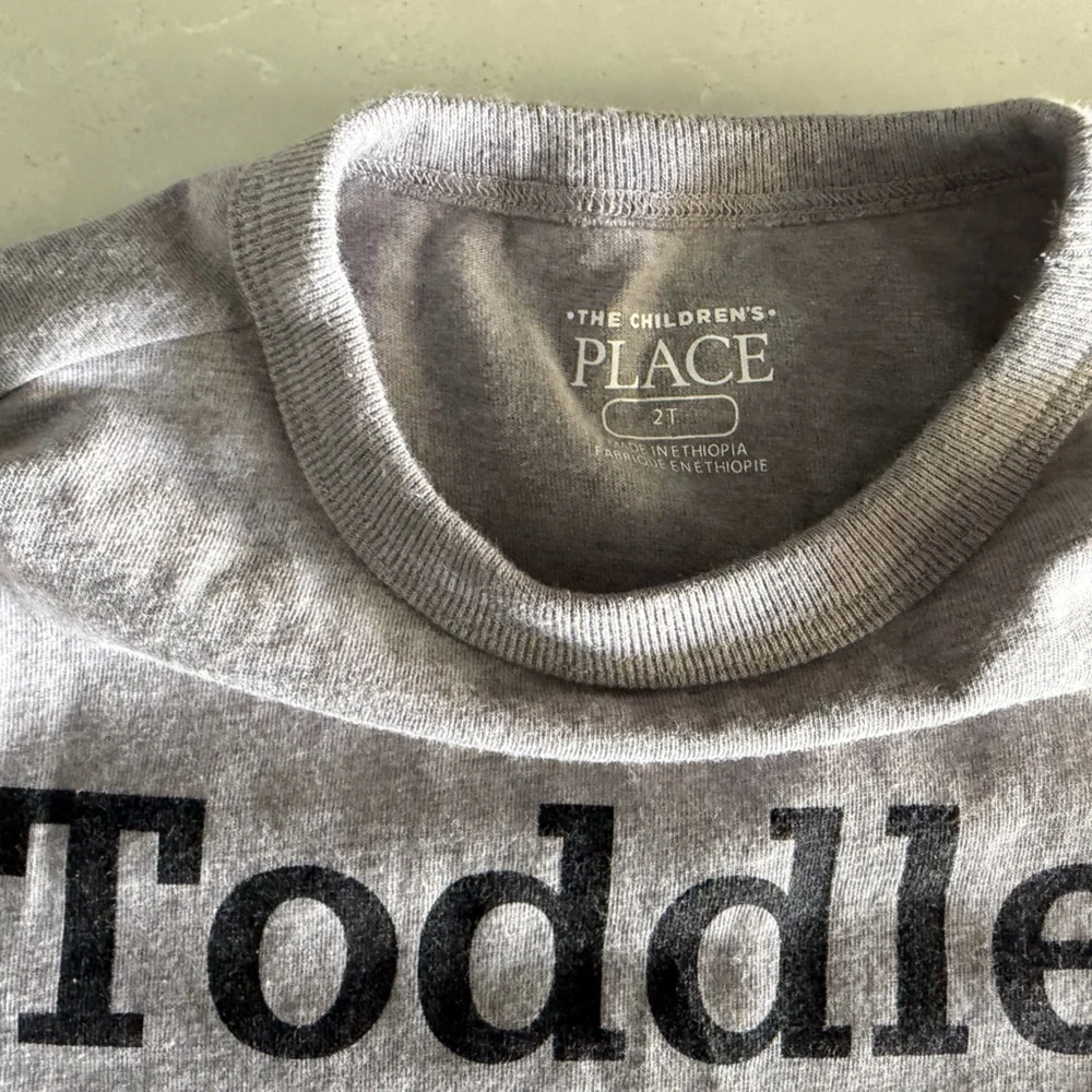 Gently used Toddler 'Toddler' Definition Graphic Tee - Gray